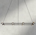 Ecletant Rectangular Chandelier 54", 72" - fovolighting