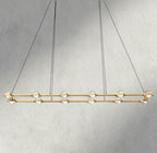 Ecletant Rectangular Chandelier 54", 72" - fovolighting