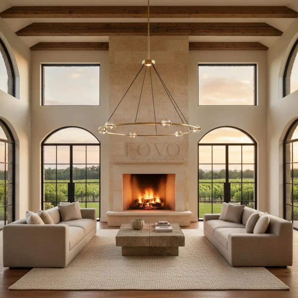 Ecletant Round Chandelier