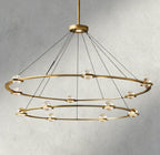 Ecletant Round Chandelier 36", 48", 60", Two - Tied 60" - fovolighting