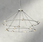 Ecletant Round Chandelier 36", 48", 60", Two - Tied 60" - fovolighting