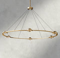 Ecletant Round Chandelier 36", 48", 60", Two - Tied 60" - fovolighting