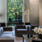 Ecletant Two-Tier Round Chandelier