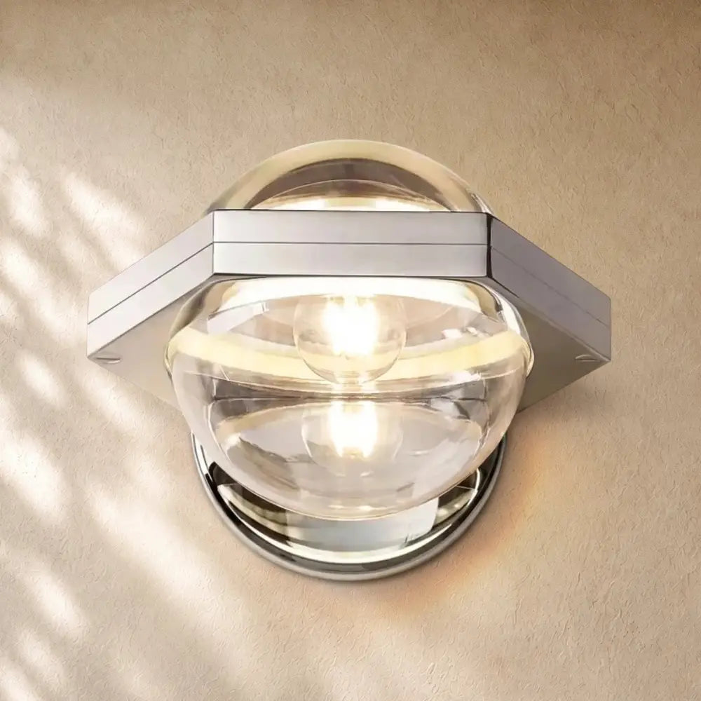 Ecletant Wall Sconce - Polished Nickel