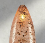 Edda Linear Glass Chandelier 48", 54" - fovolighting