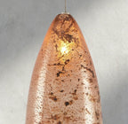 Edda Linear Glass Chandelier 48", 54" - fovolighting