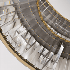 Edes Crystal & Marble Chandelier - fovolighting