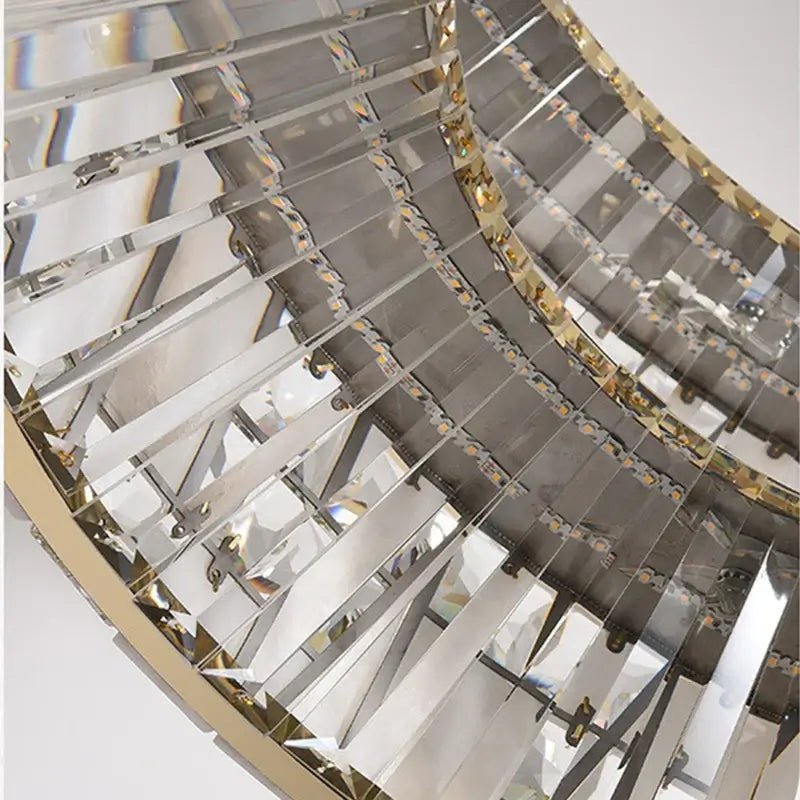 Edes Marble & Crystal Chandelier - fovolighting