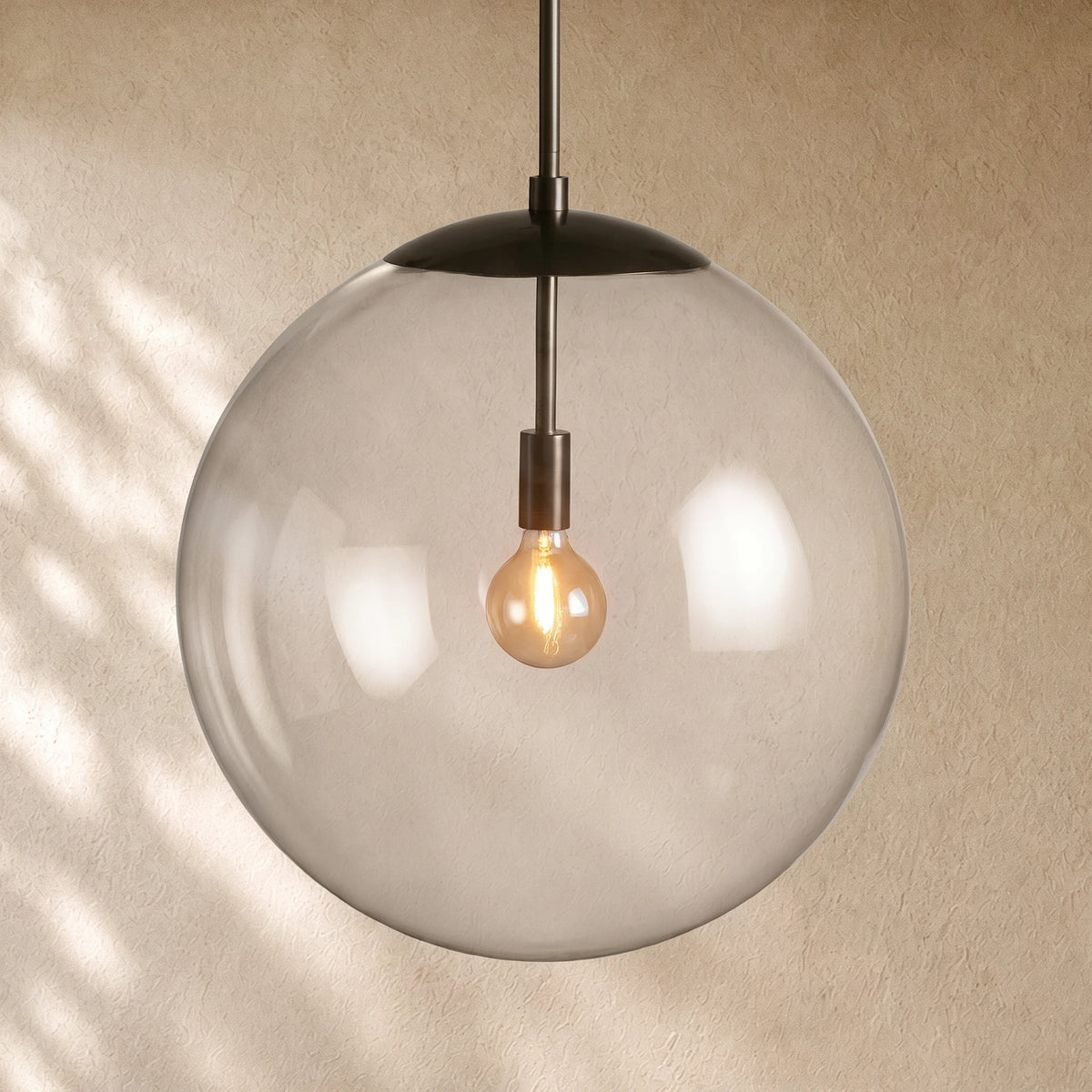 Wescoti XL Globe Pendant with Rod
