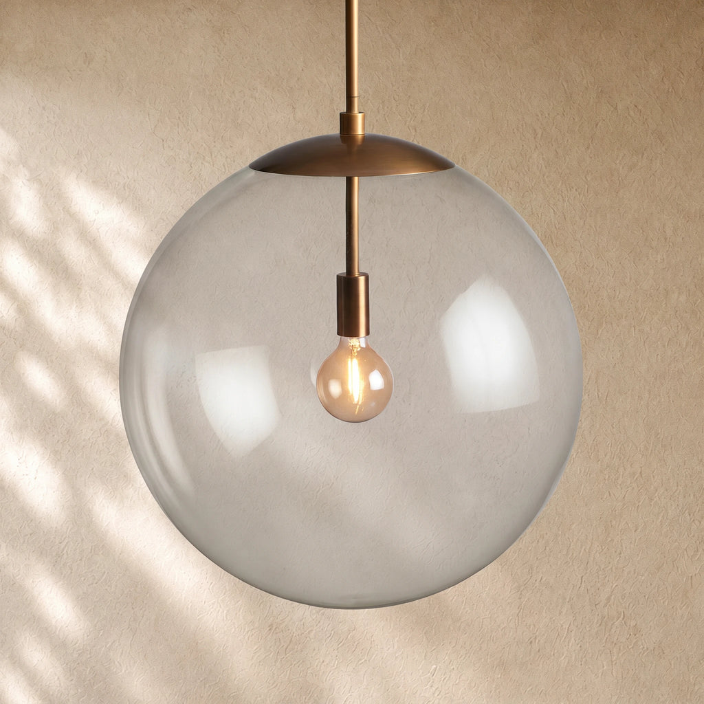 Wescoti XL Globe Pendant with Rod