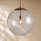 Wescoti XL Globe Pendant with Rod