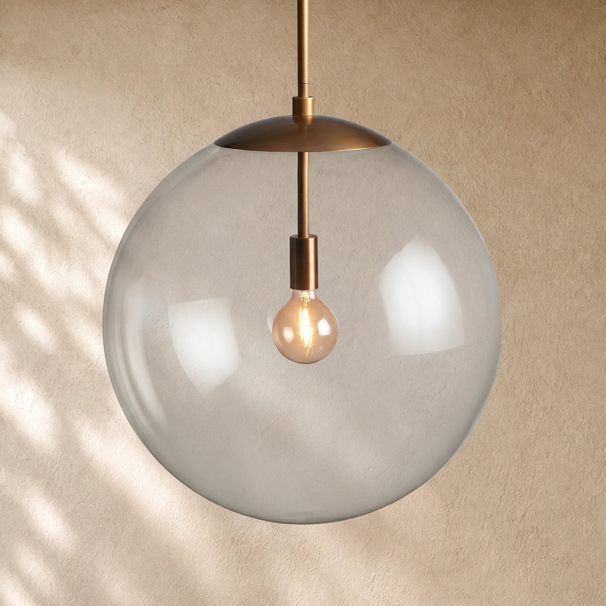 Wescoti XL Globe Pendant with Rod