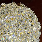 El Sol Crystal Pendant Light Fixture - fovolighting
