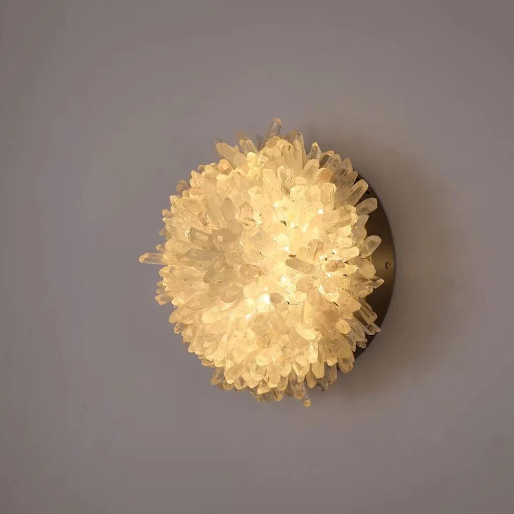 El Sol Crystal Wall Sconce - fovolighting