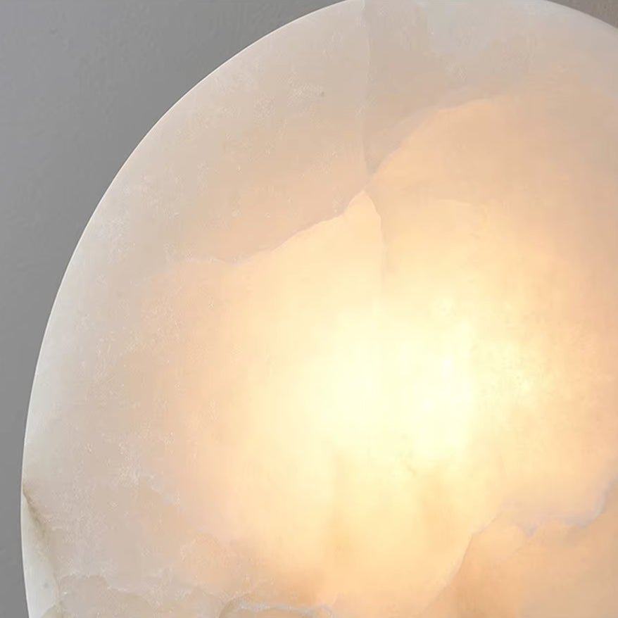 Elara Natural Marble Wall Sconce - fovolighting