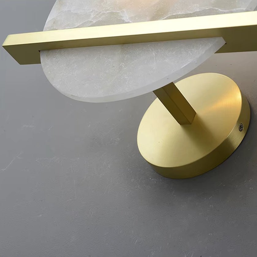 Elara Natural Marble Wall Sconce - fovolighting