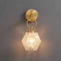 Emilia Copper & Glass Wall Pendant - fovolighting