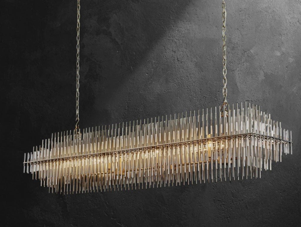 Emily Rectangular Chandelier - fovolighting