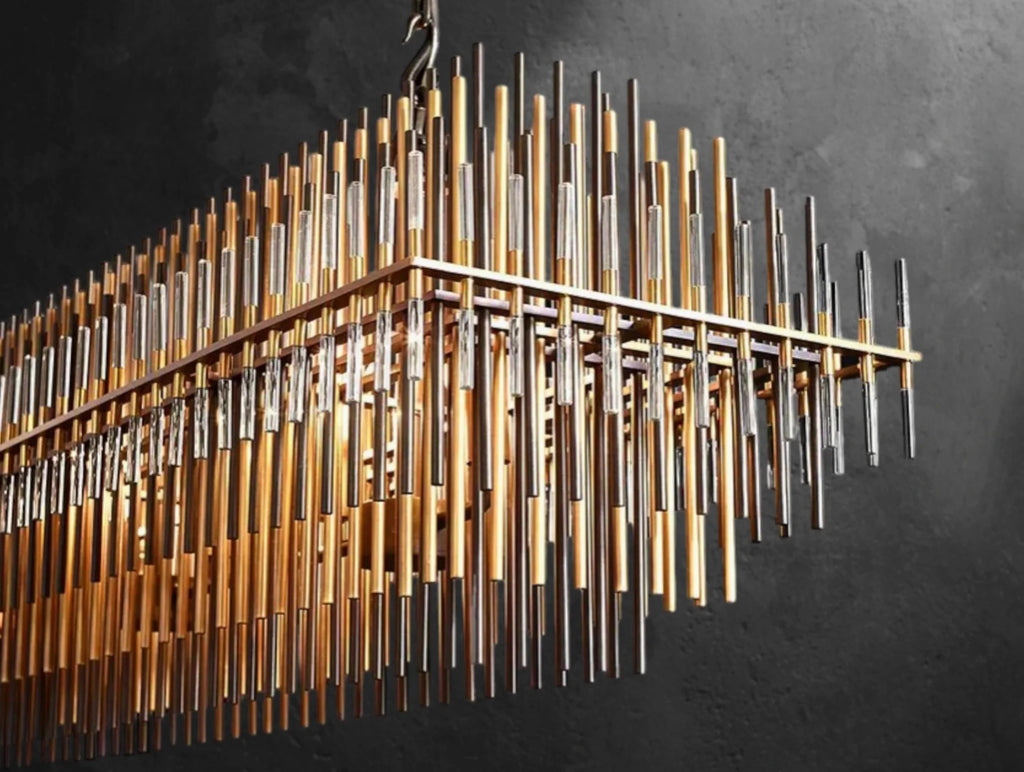 Emily Rectangular Chandelier - fovolighting