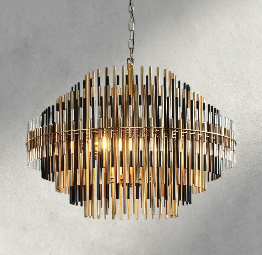 Emily Round Chandelier 24", 32", 42" - fovolighting