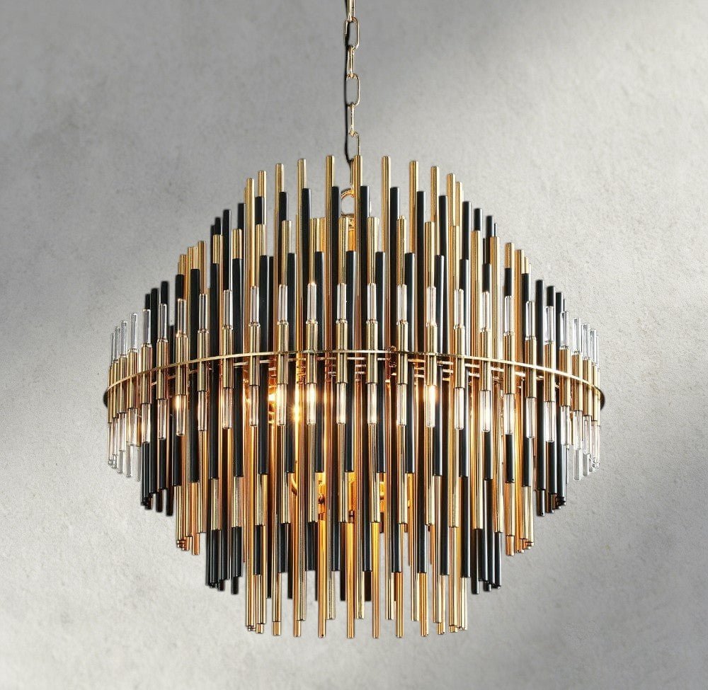 Emily Round Chandelier 24", 32", 42" - fovolighting