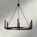 Emmet Round Chandelier 42", 54" - fovolighting