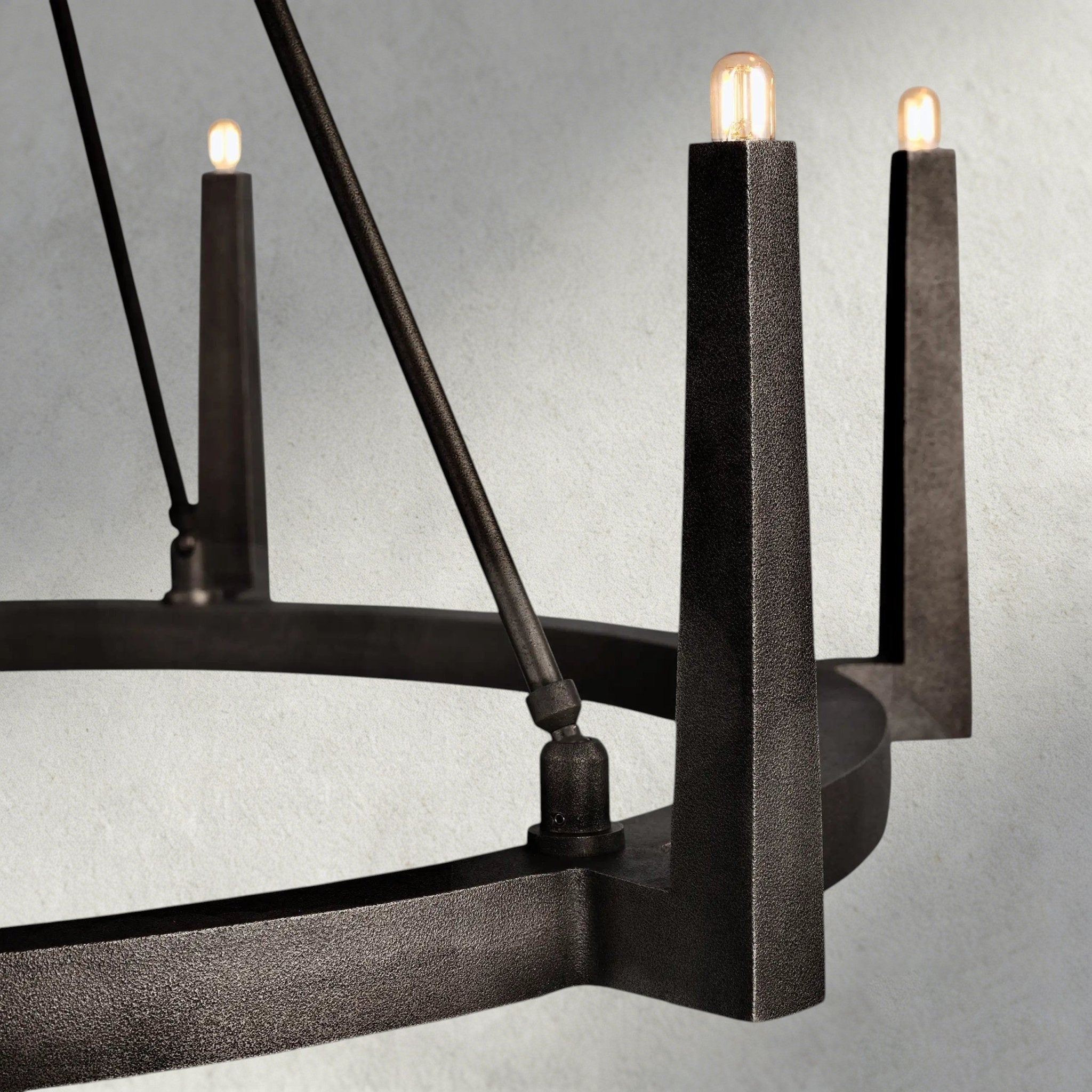 Emmet Round Chandelier 42", 54" - fovolighting