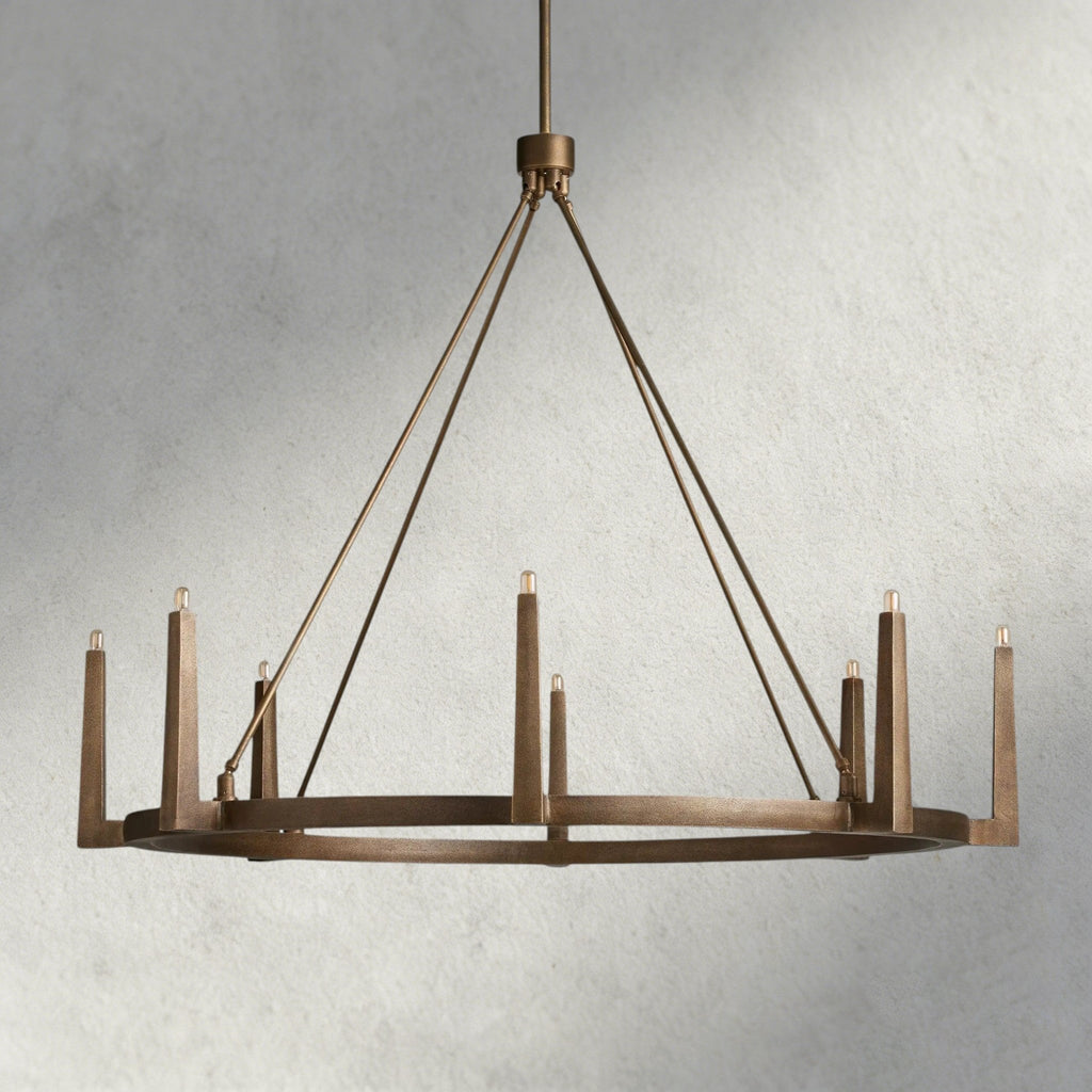 Emmet Round Chandelier 42", 54" - fovolighting