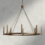 Emmet Round Chandelier 42", 54" - fovolighting