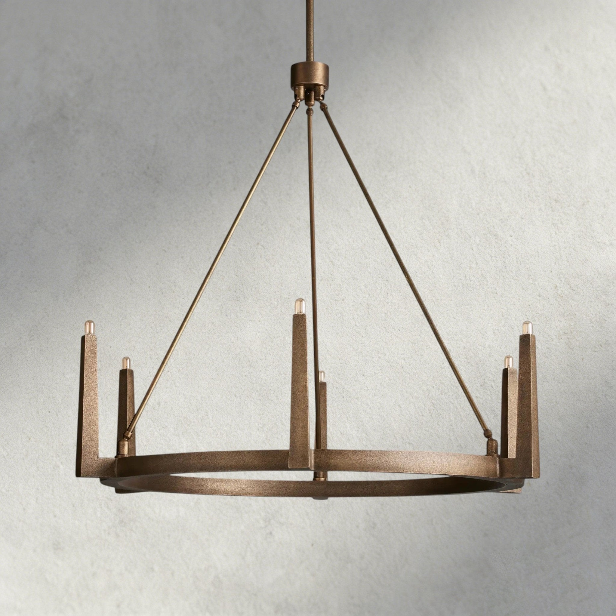 Emmet Round Chandelier 42", 54" - fovolighting