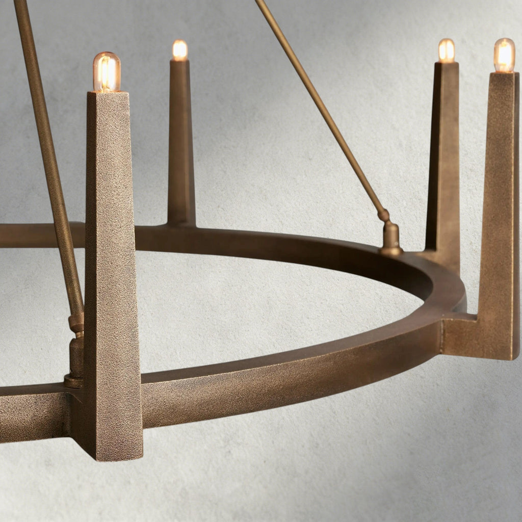 Emmet Round Chandelier 42", 54" - fovolighting