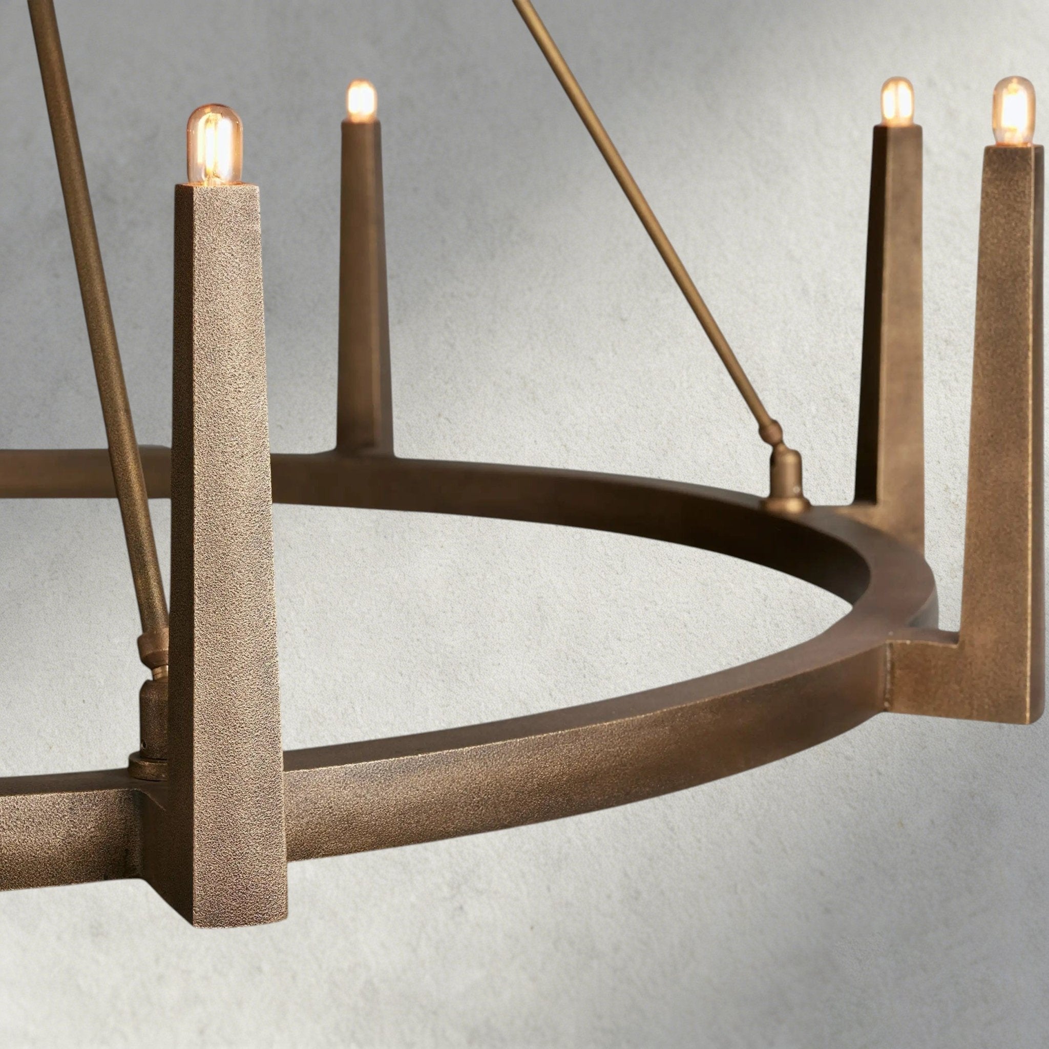 Emmet Round Chandelier 42", 54" - fovolighting