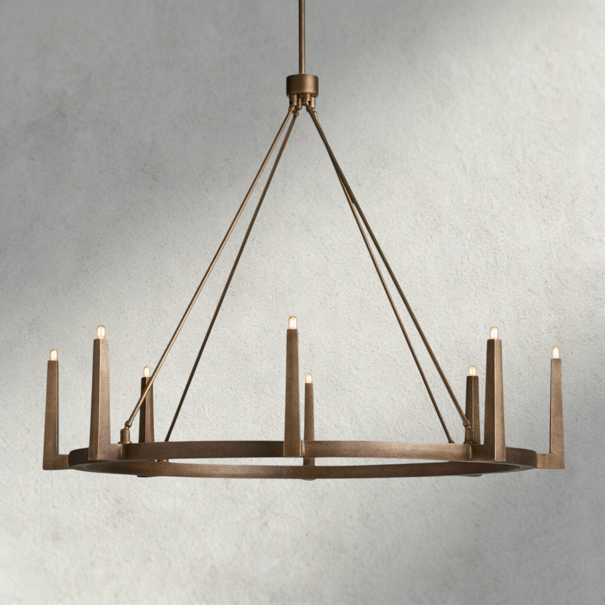 Emmet Round Chandelier 42", 54" - fovolighting