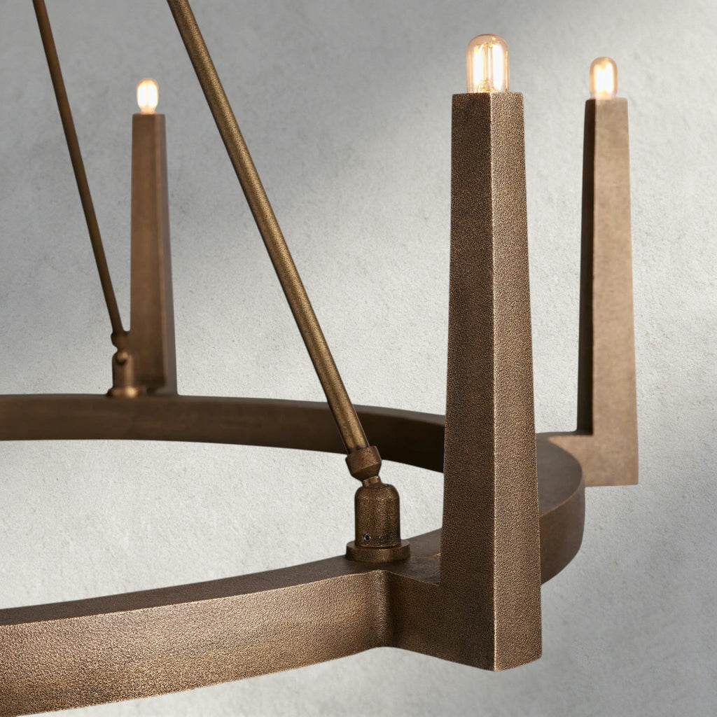 Emmet Round Chandelier 42", 54" - fovolighting