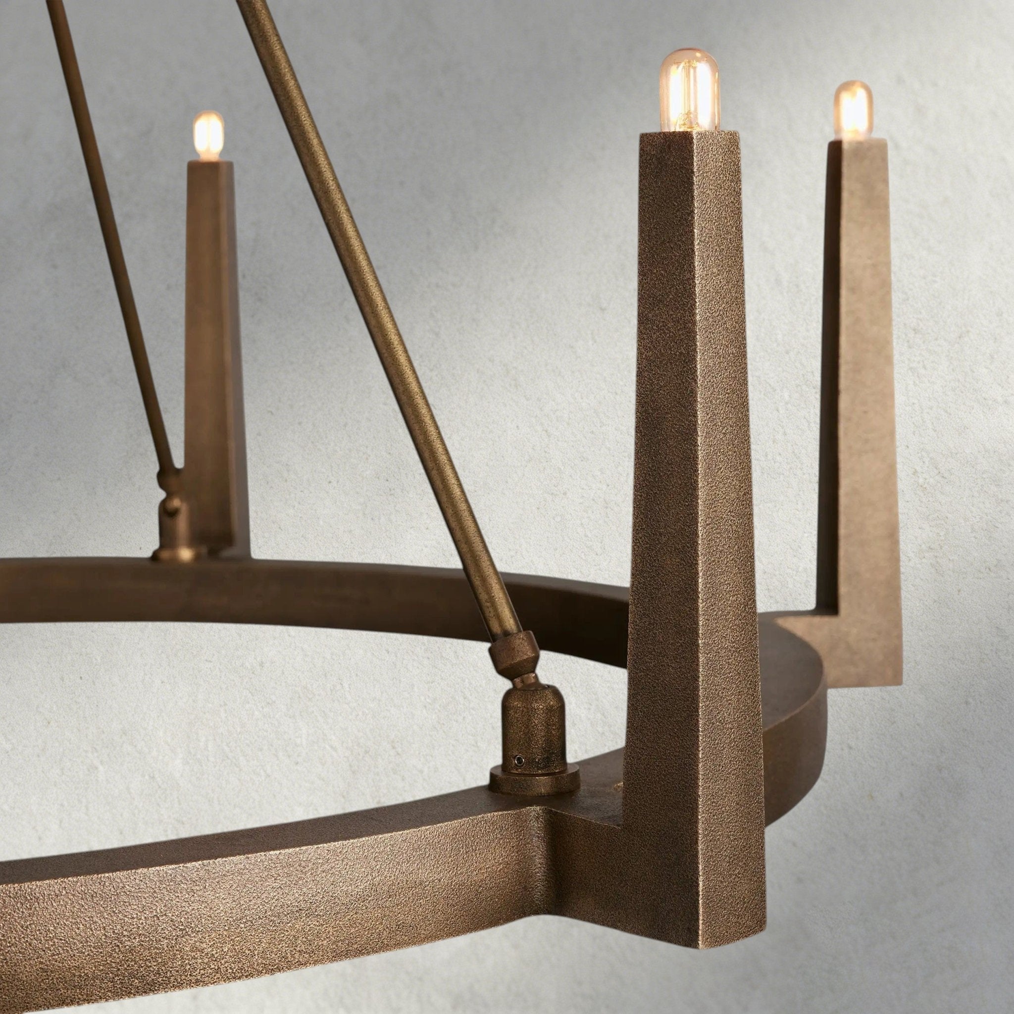 Emmet Round Chandelier 42", 54" - fovolighting