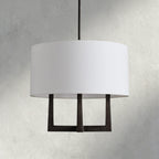 Emmet Shaded Chandelier - fovolighting