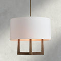 Emmet Shaded Chandelier - fovolighting