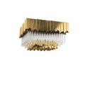 Empire Decorative Square Flush Mount - fovolighting