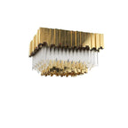 Empire Decorative Square Flush Mount - fovolighting