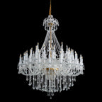 Extra Large Classic Traditional Crystal Chandelier 60/72/90 Lights for Hotel, Showroom, Foyer , Wedding Hall,Coffee Shop - fovolighting