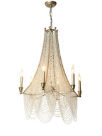 Extra Large European Crystal Beaded Chandelier Candle Light for Stairs / Duplex / Villa - fovolighting