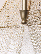 Extra Large European Crystal Beaded Chandelier Candle Light for Stairs / Duplex / Villa - fovolighting