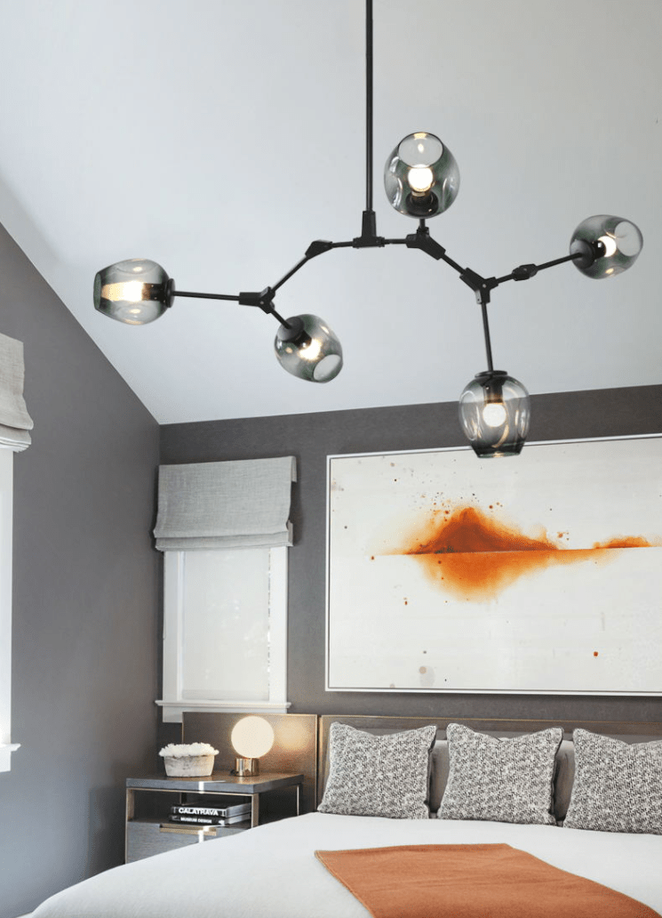 Extra Large Industrial Fashion Branch Multiple Glass Pendant Chandelier for Living/Dining Room - fovolighting