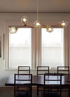 Extra Large Industrial Fashion Branch Multiple Glass Pendant Chandelier for Living/Dining Room - fovolighting
