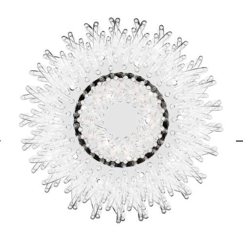 Extra Large Modern Tiers Clear Crystal Tubes Chandelier for Living Room/Hotel Lobby - fovolighting