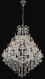 Extra Large Multi - tiered Candle Light Crystal Chandelier for Hotel/Restaurant - fovolighting