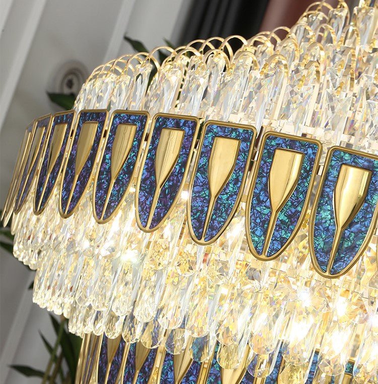 Extra Large Multi - tiered Empire Crystal Chandelier for Big Hallway/Foyer/Staircase - fovolighting