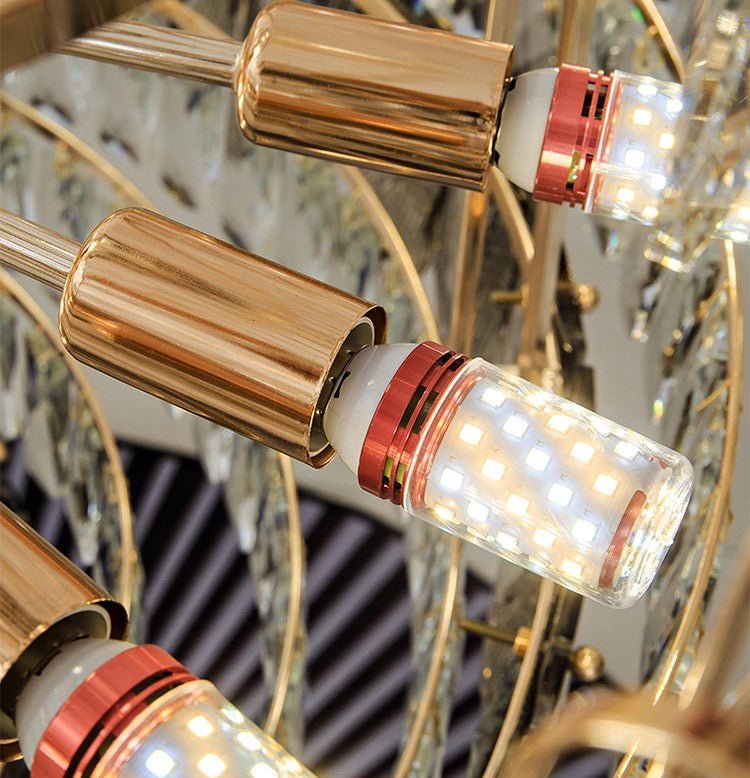 Extra Large Multi - tiered Empire Crystal Chandelier for Big Hallway/Foyer/Staircase - fovolighting
