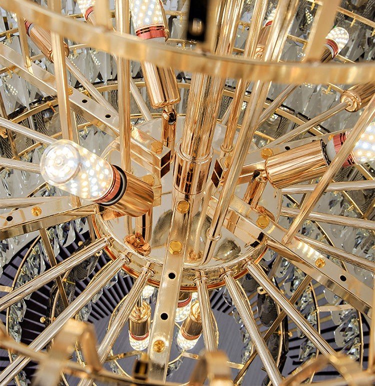 Extra Large Multi - tiered Empire Crystal Chandelier for Big Hallway/Foyer/Staircase - fovolighting