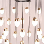 Extra Large Post - Modern Multi - tier Chandelier for High - ceiling Room/Stairs - fovolighting